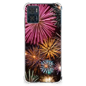 Motorola Moto E22 | E22i Anti Shock Bumper Case Vuurwerk