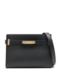 Bally sac à bandoulière Carriage en cuir - Noir