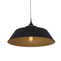 Steinhauer Hanglamp Mexlite zwart met goud 1318ZW