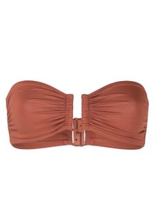 ERES haut de bikini bandeau Show - Marron