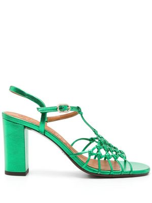 Chie Mihara sandales Bassi 75 mm en cuir - Vert