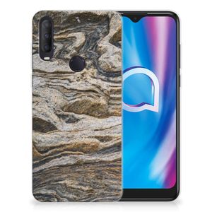 Alcatel 1S (2020) TPU Siliconen Hoesje Steen