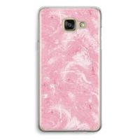 Abstract Painting Pink: Samsung Galaxy A5 (2016) Transparant Hoesje