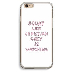 Christian Grey: iPhone 6 / 6S Transparant Hoesje