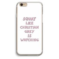 Christian Grey: iPhone 6 / 6S Transparant Hoesje