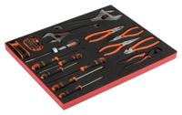 Bahco Foaminlay Fit&Go 3/3 met tangen en schroevendraaiers - 16-delig - FF1A129