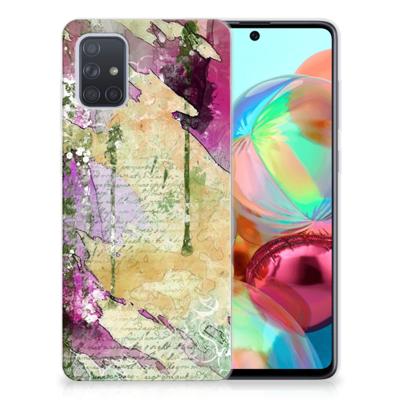 Smartphone hoesje Samsung Galaxy A71 Letter Painting Smartphone hoesje Samsung Galaxy A71 Letter Painting