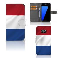 Samsung Galaxy S7 Edge | Bookstyle Case | Nederlandse Vlag