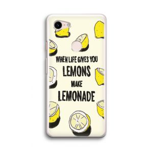 Lemonade: Google Pixel 3 Transparant Hoesje