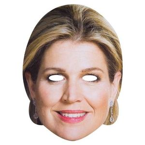 Koningin Maxima masker voor volwassenen