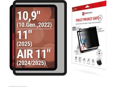 Displex DISPLEX Privacy Safe Tablet Apple iPad 10.9/iPad 11 (2025)/Air 11 (2025)