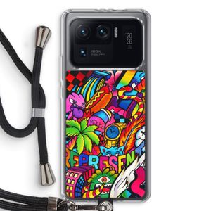 Represent: Xiaomi Mi 11 Ultra Transparant Hoesje met koord