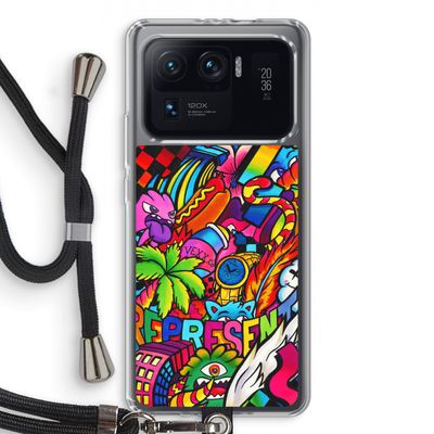 Represent: Xiaomi Mi 11 Ultra Transparant Hoesje met koord