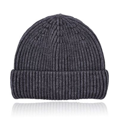 LGT JWLS Donkergrijs Beanie Muts voor Dames Medium Pasvorm