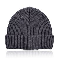 LGT JWLS Donkergrijs Beanie Muts voor Dames Medium Pasvorm