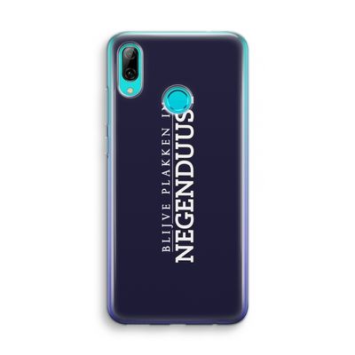 Blijve plakken in Negenduust: Huawei P Smart (2019) Transparant Hoesje