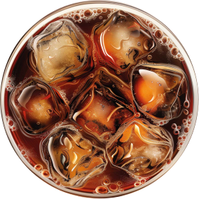 Cola drankje onderzetters