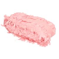 Folat Feest/verjaardag versiering - crepe slingers - roze - 24 mtr - papier - feestartikelen