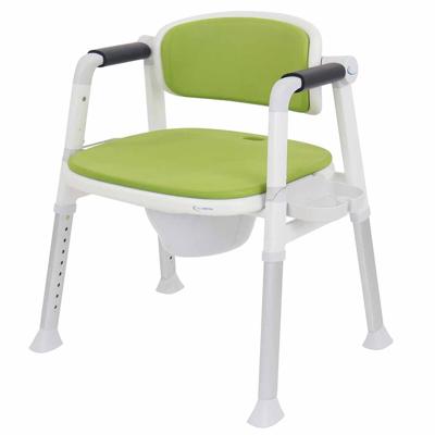 Commode - Douche-/Toiletstoel | Kies uw kleur : Groen | MultiMotion