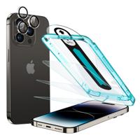 iPhone 14 Pro Max Tempered-Glass Screen Protector Set 3 Screen Protectors + 1 Set of Lens Protectors