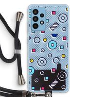 8-bit N°9: Samsung Galaxy A52 Transparant Hoesje met koord