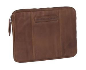 Chesterfield Ray lederen laptop sleeve hoes 13 inch cognac