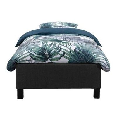 Bed Lena - antraciet - 90x200 cm - Leen Bakker
