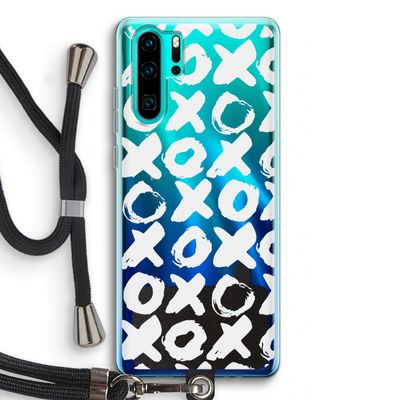 XOXO: Huawei P30 Pro Transparant Hoesje met koord