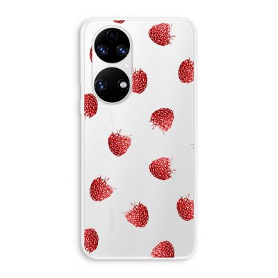 Framboosjes: Huawei P50 Transparant Hoesje