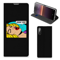 Sony Xperia L4 Hippe Standcase Popart Oh Yes