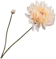 Silk-ka kunsttak chrysant 101cm crème