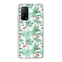 Flamingo bladeren: Xiaomi Mi 10T 5G Transparant Hoesje