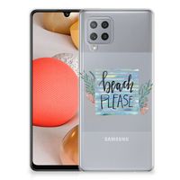 Samsung Galaxy A42 Telefoonhoesje met Naam Boho Beach