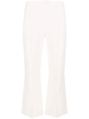 Theory pantalon court à taille mi-haute - Blanc