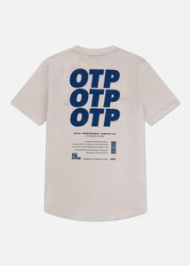 Off The Pitch Division T-Shirt Heren Beige - Maat XS - Kleur: Beige | Soccerfanshop