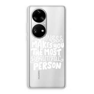 The prettiest: Huawei P50 Pro Transparant Hoesje