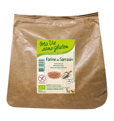 Boekweitmeel glutenvrij bio Boekweitmeel glutenvrij bio