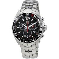 Tag Heuer CAZ1015.BA0883 'Senna' chronograaf roestvrijstalen herenhorloge Tag Heuer CAZ1015.BA0883 'Senna' chronograaf roestvrijstalen herenhorloge