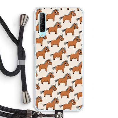 Pony: Huawei P Smart Pro Transparant Hoesje met koord