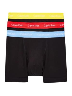 Calvin Klein - 3p Trunk - Cotton Stretch - WIV, Maat:S
