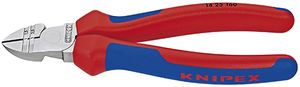 Knipex Afstrip-zijsnijtang verchroomd met meer-componentengrepen 160 mm - 1425160