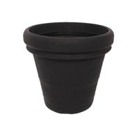 Bloempot antraciet Vaso Doppio 30x25 cm