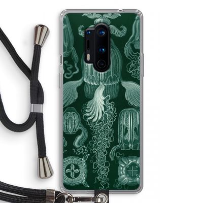 Haeckel Cubomedusae: OnePlus 8 Pro Transparant Hoesje met koord