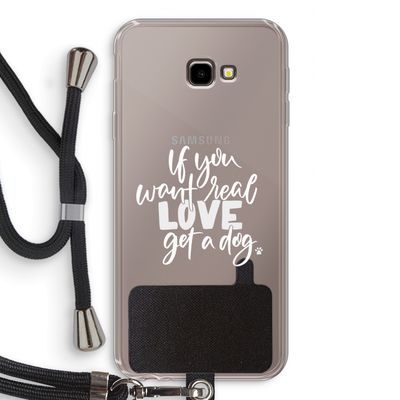 Partner in crime: Samsung Galaxy J4 Plus Transparant Hoesje met koord