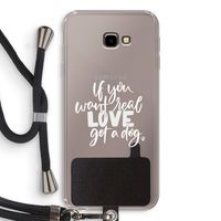 Partner in crime: Samsung Galaxy J4 Plus Transparant Hoesje met koord