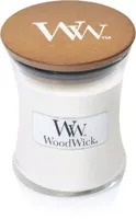 WoodWick mini candle linen