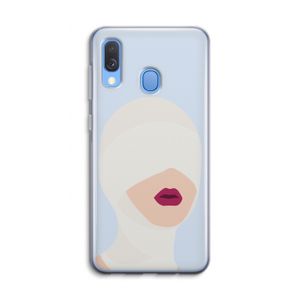 Incognito: Samsung Galaxy A40 Transparant Hoesje