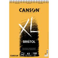 Bristolpapier Canson XL Bristol 50vel 180gr A3 extra wit | 5 stuks