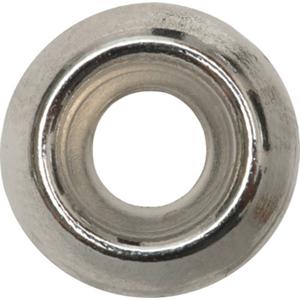 Rozetringen 4.8 mm 12.7 Messing Vernikkeld 100 stuk(s) SWG 455412525