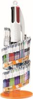 Bic Colours Family 4-kleurenbalpen, medium, klassieke en pastel inktkleuren, display van 198 stuks, assor